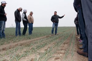 Cody Nickoloff in his field