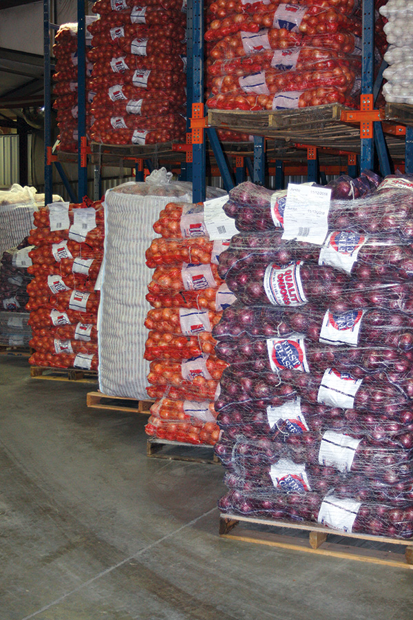 Agri-Pack, a subsidiary of CSS Farms, packs more than 150 million pounds of onions each year.