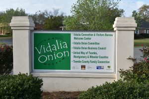 Vidalia Onion Museum Sign