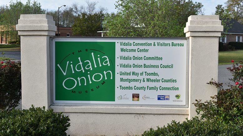 Vidalia Onion Museum Sign