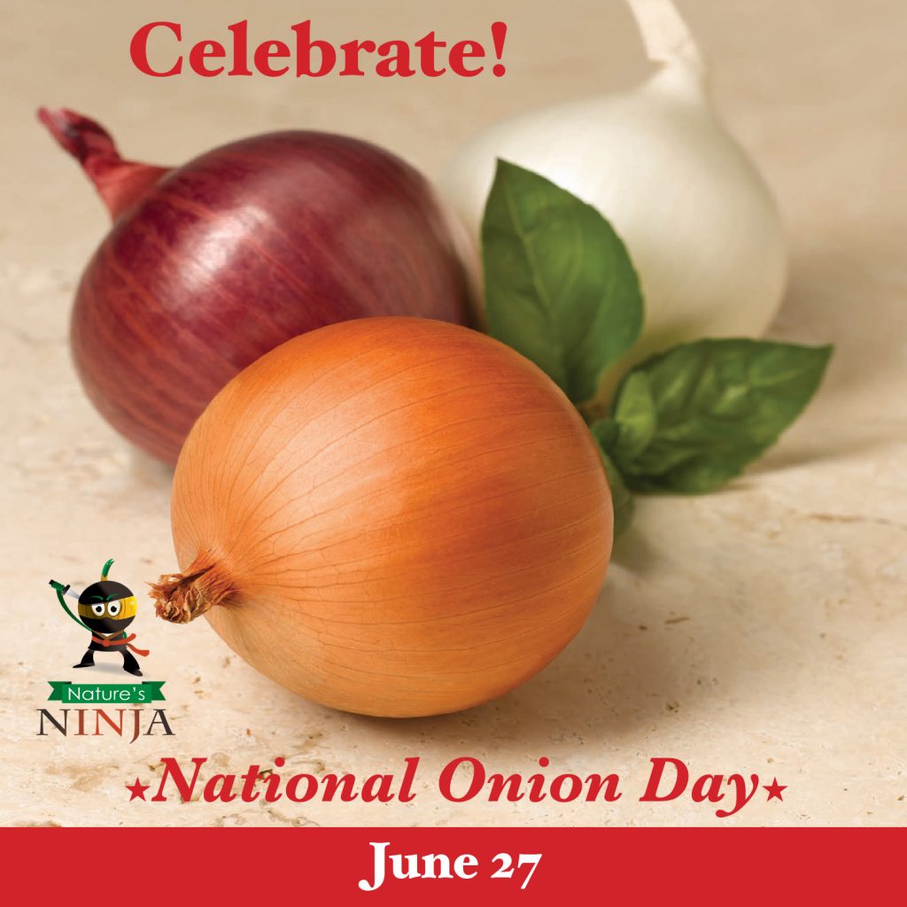 National Onion Day Poster