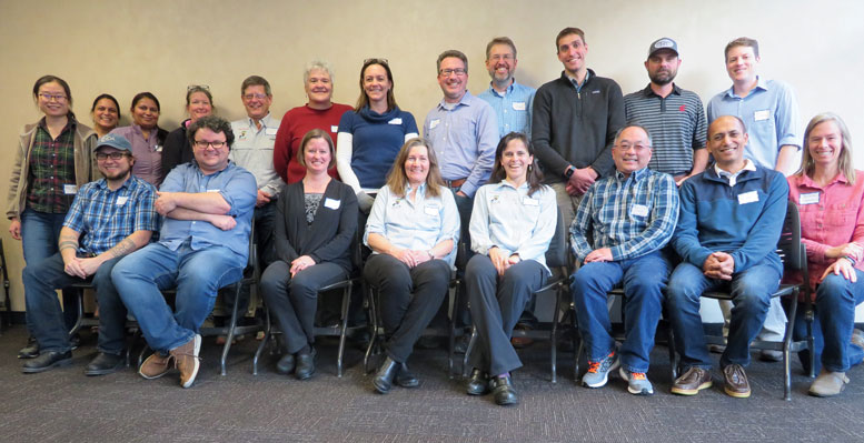 The Stop the Rot team, which represents seven onion production regions in 12 states with scientists from eight disciplines and onion industry stakeholders, gathers in Athens, Ga., on Feb. 4. 