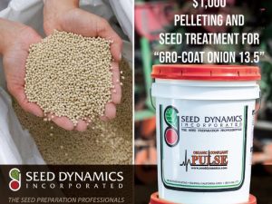 Seed Dynamics has donated $1000 towards pelleting and seed treatment for the NOA fund-raising auction.