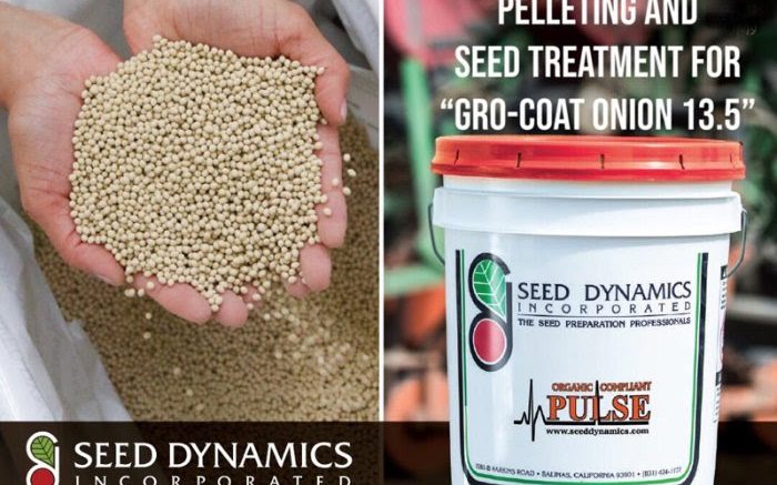 Seed Dynamics has donated $1000 towards pelleting and seed treatment for the NOA fund-raising auction.