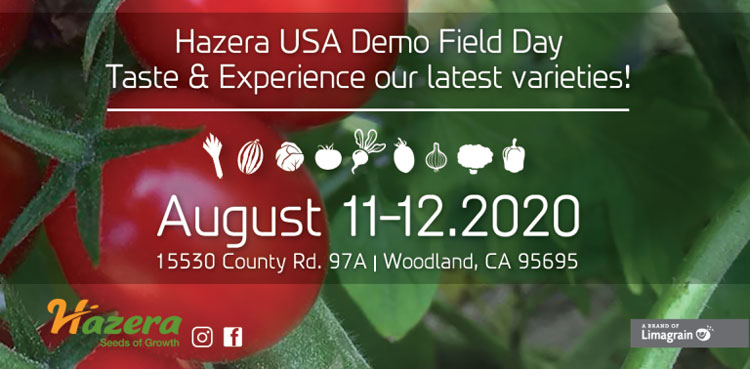 Hazera USA Demo Day banner