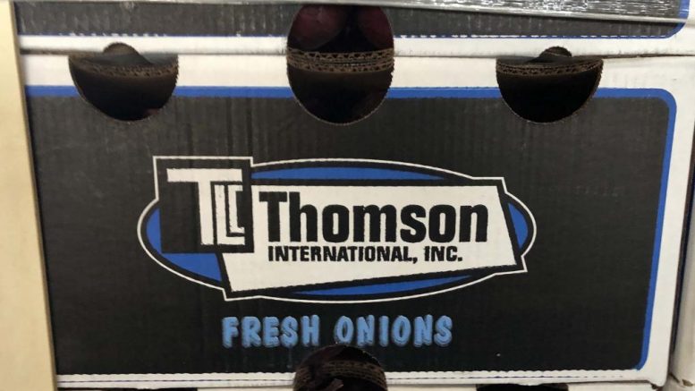 Thomson International onions