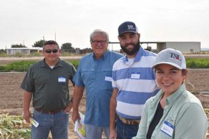 Visitors at the Malheur Experiment Station Onion Variety Day on Aug. 25 enjoy a much cooler day than any in June or July.