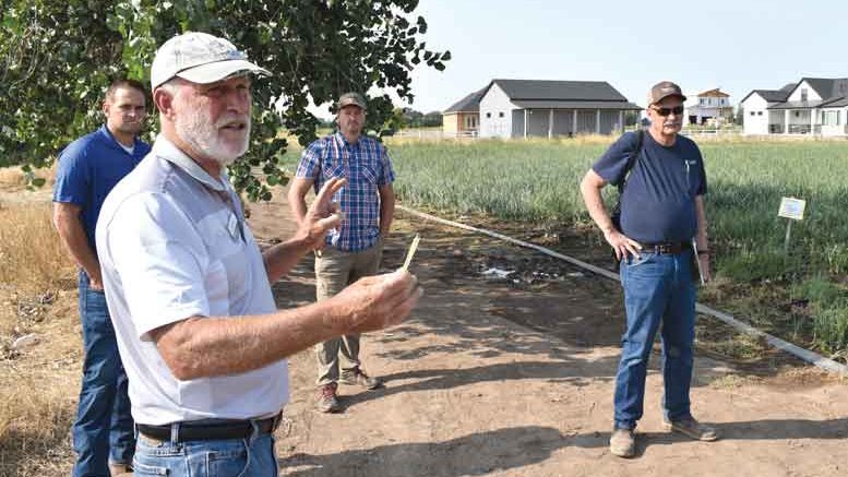 Dan Drost (front) organizes a summer field day and winter meeting in Utah every year.